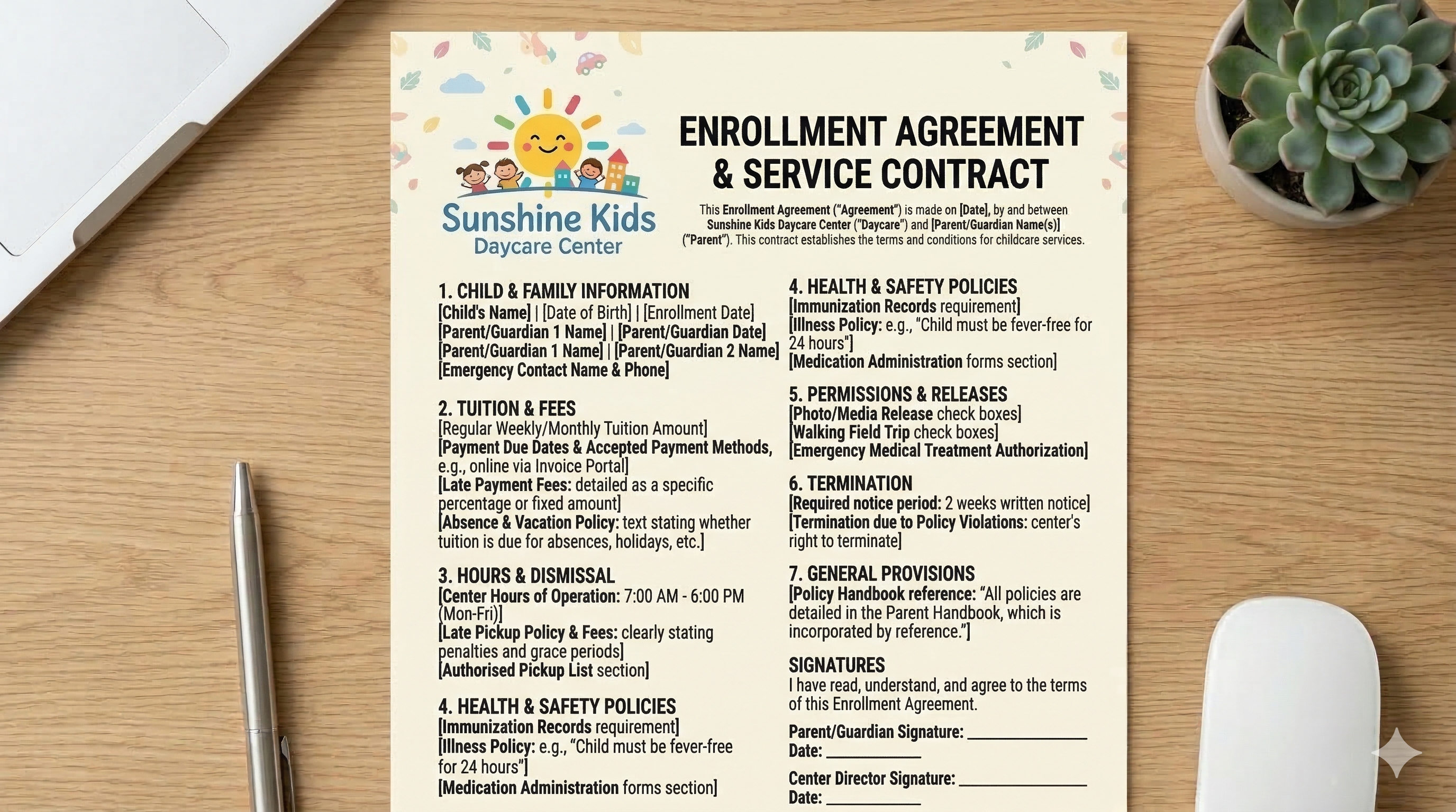 Client Enrollment Form