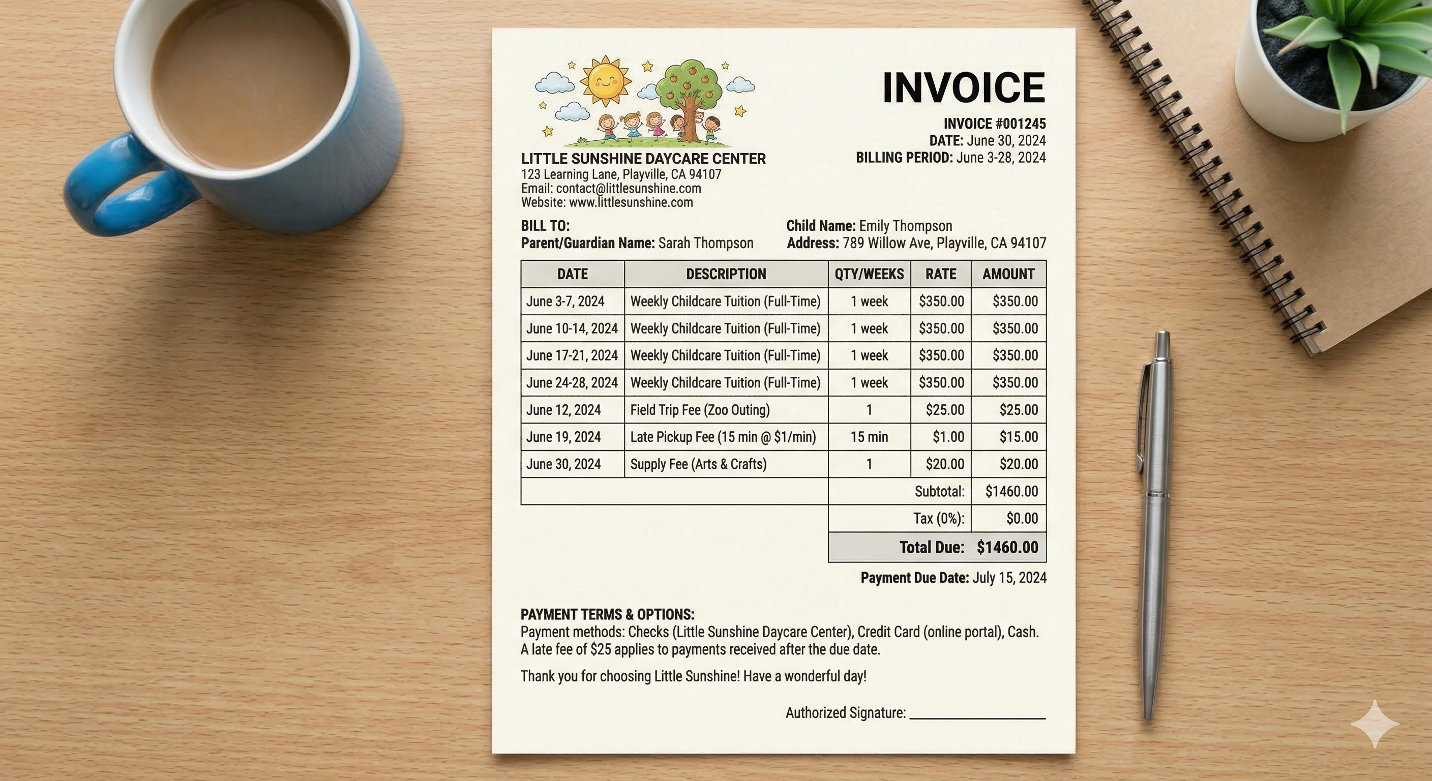 Invoice Design